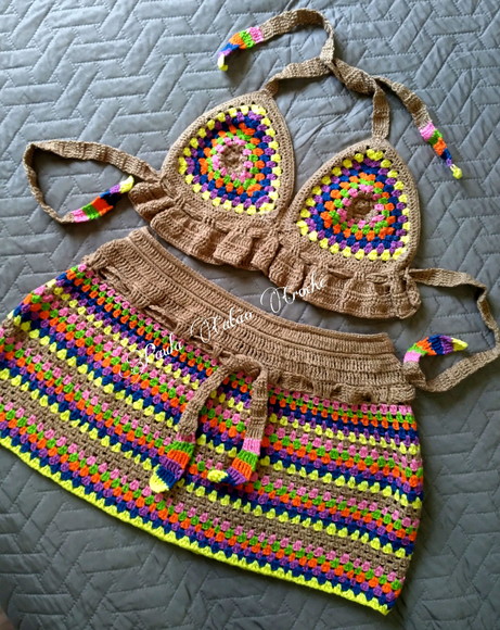 site:elo7.com.br Conjunto De Croche