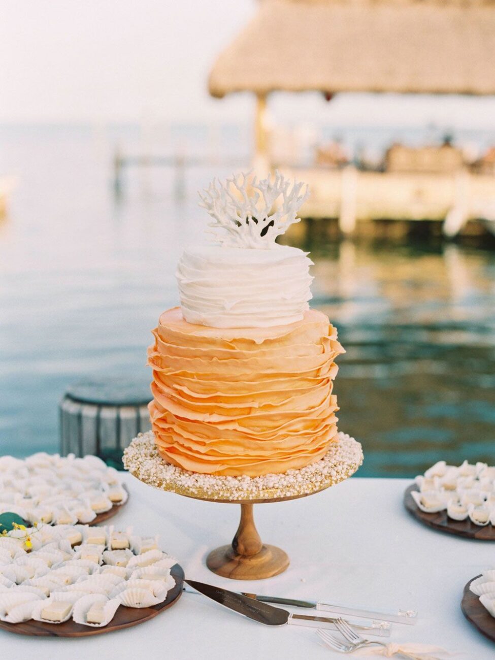 Beach Wedding Cake