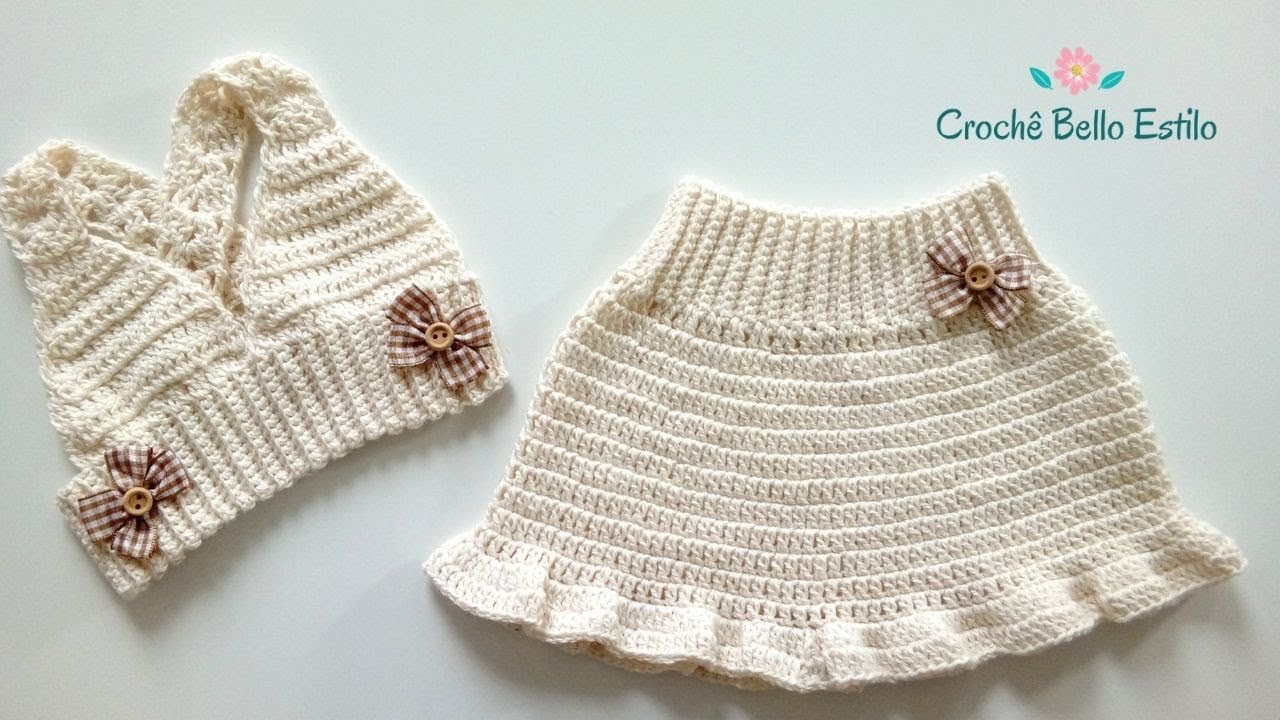 Conjunto Infantil De Croche