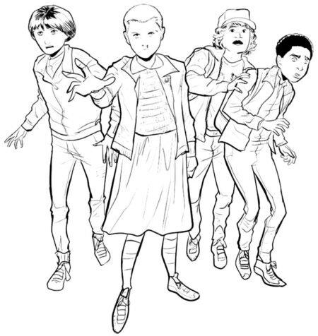 desenho-para-colorir-stranger-things