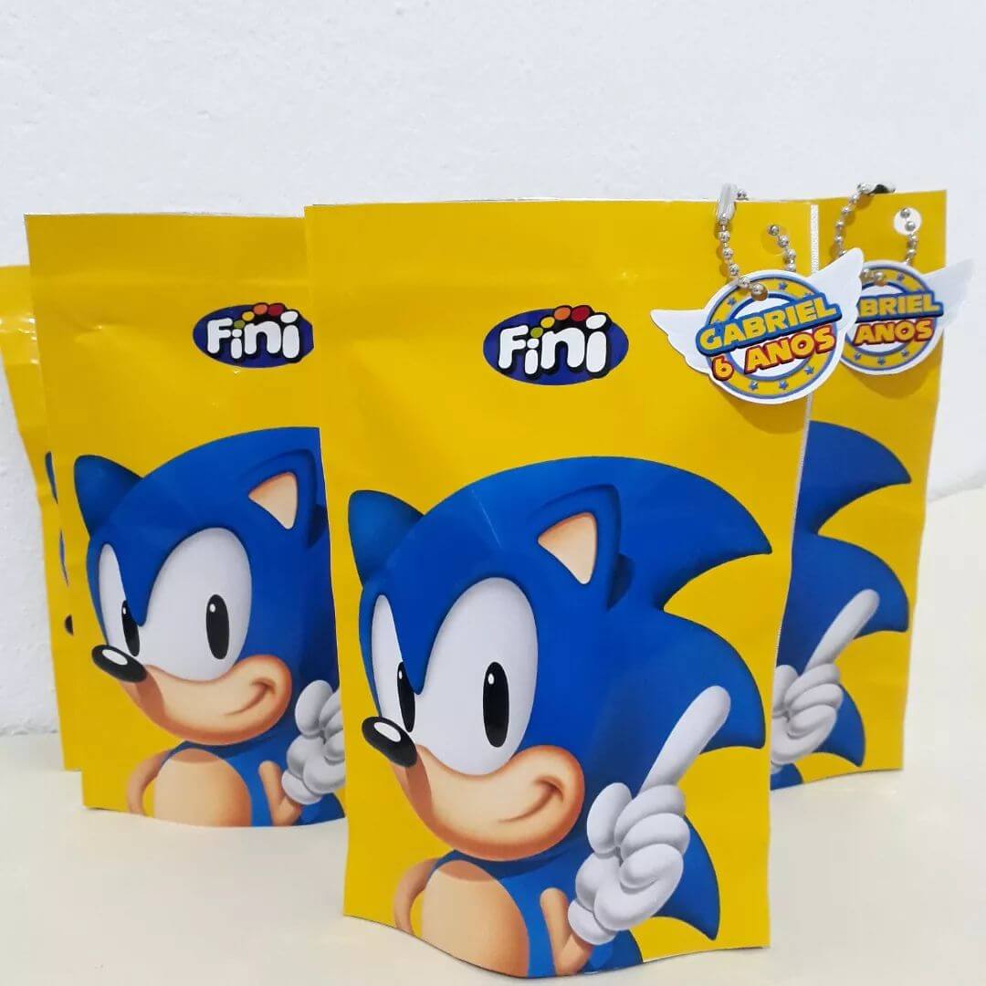 Lembrancinha Do Sonic