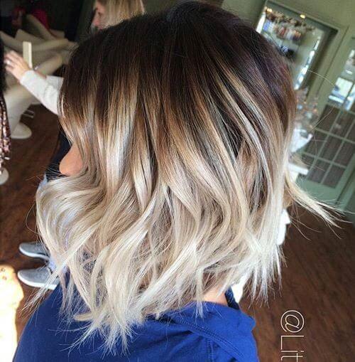 Ombre Hair Em Cabelo Curto