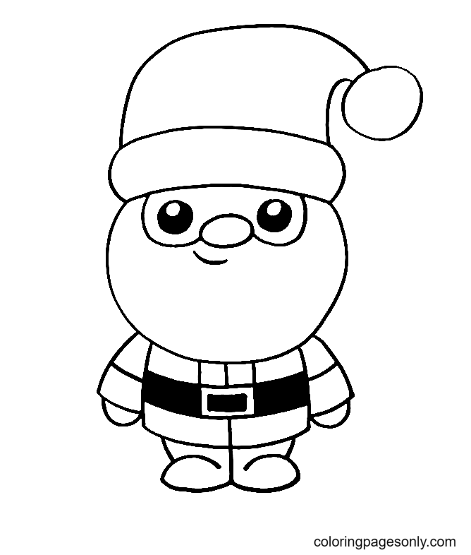 Santa Claus Coloring Pages