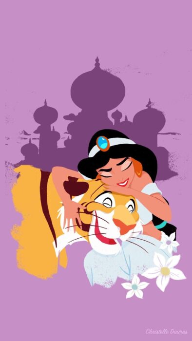 papel-de-parece-para-celular-aladdin-e-jasmine