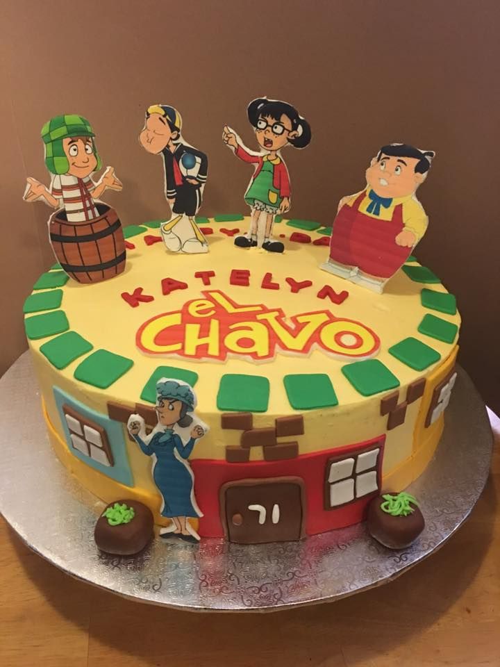 Bolo Decorado Chaves