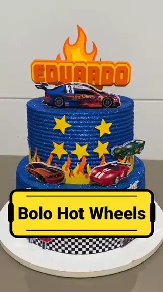 bolo-decorado-hot-wheels