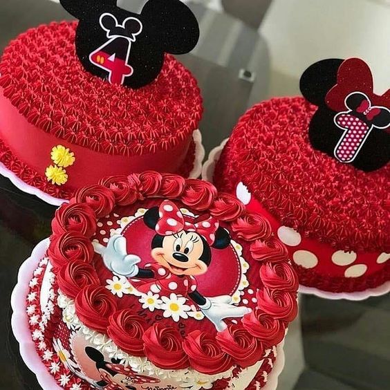 Bolo Decorado Minnie