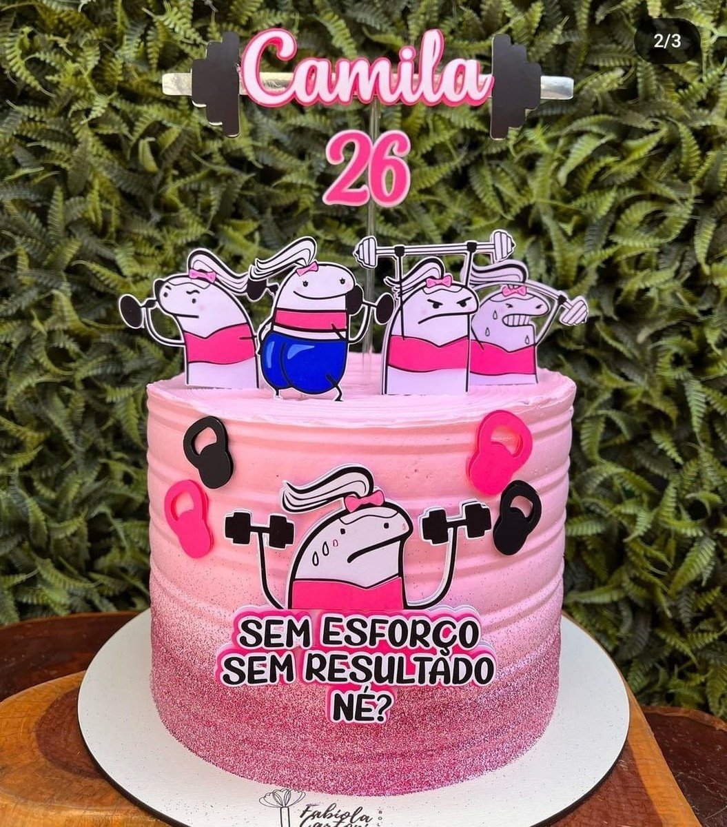 bolo flork feminino