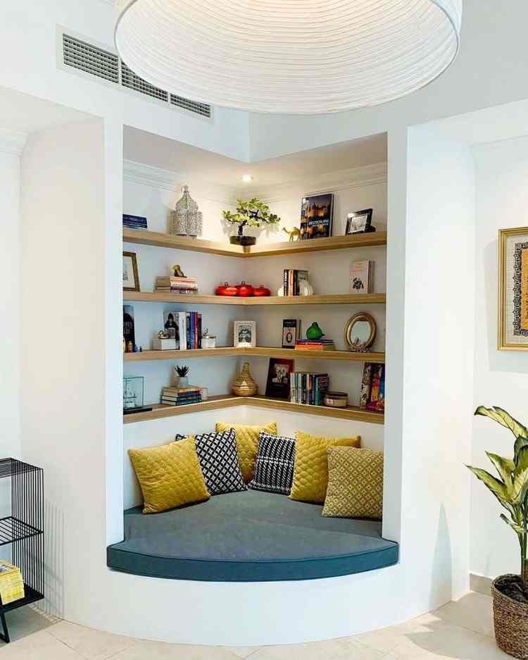 decoracao-com-livros-na-sala