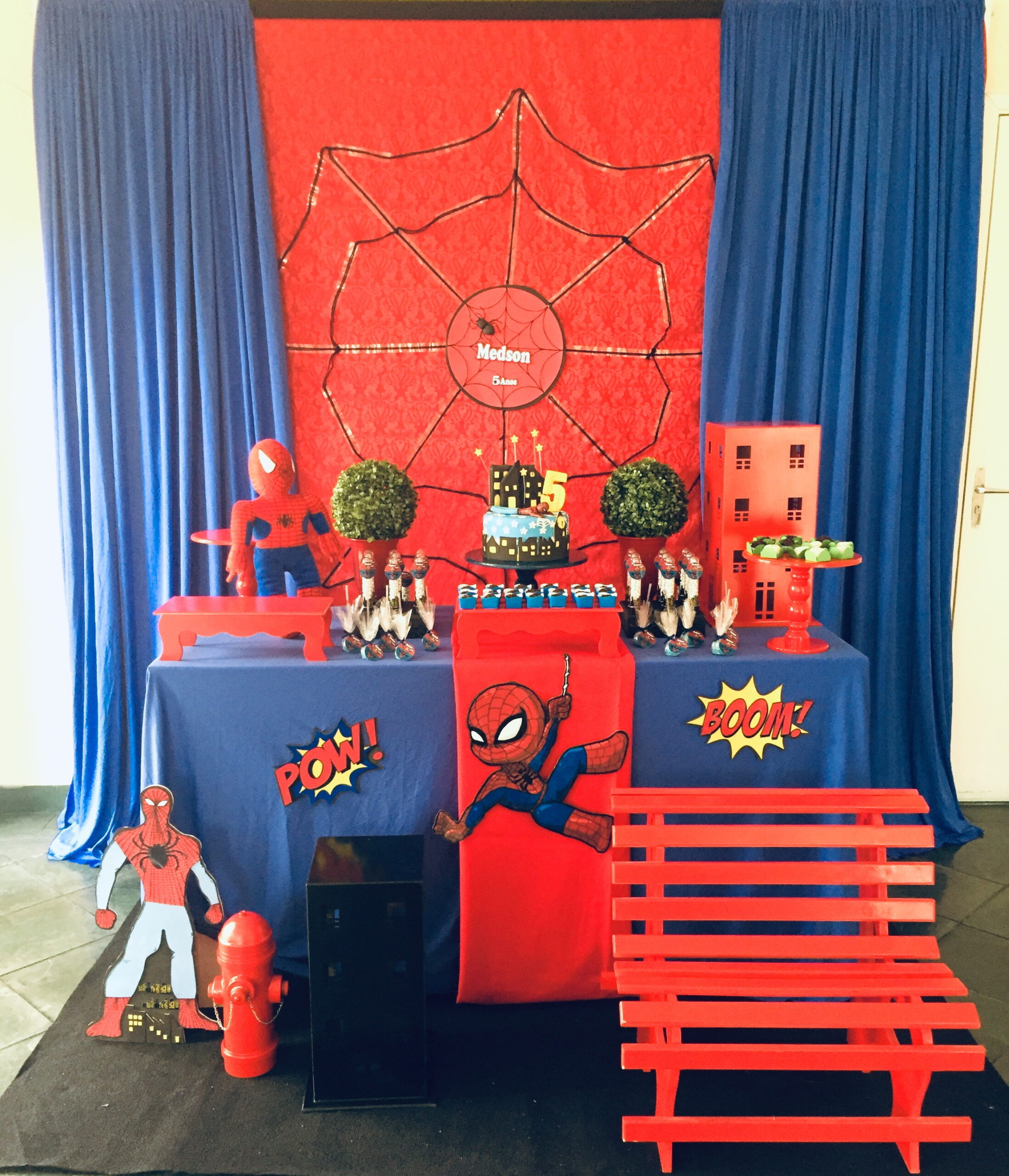 Decoracao Do Homem Aranha Simples