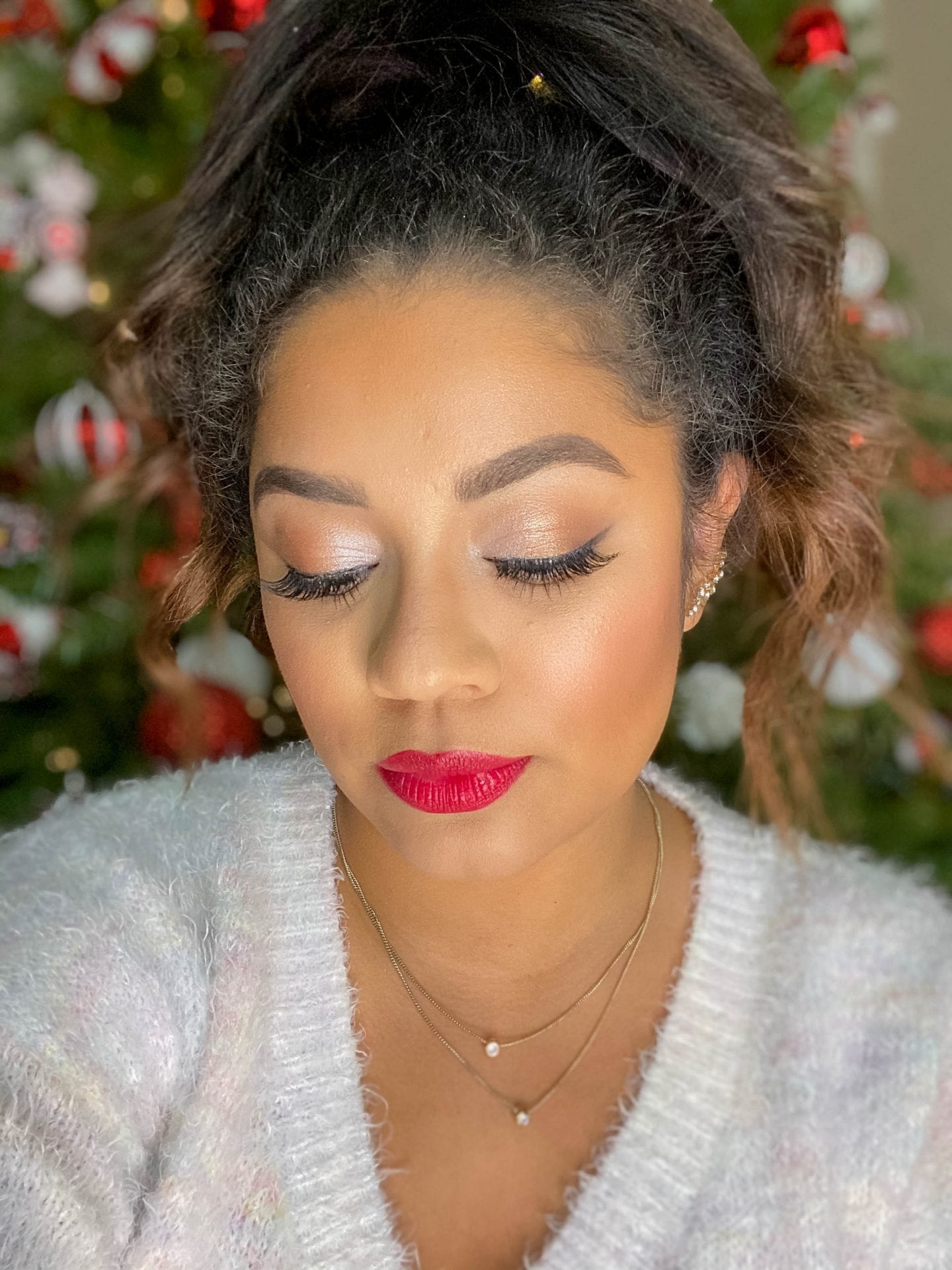 Christmas makeup