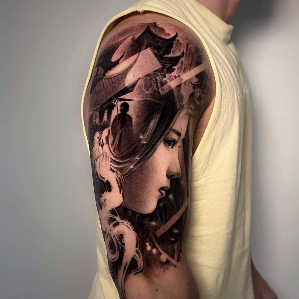 Geisha Tattoo