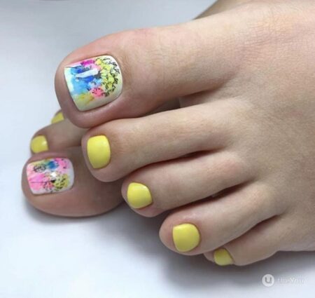 unhas-decoradas-do-pe-com-flores