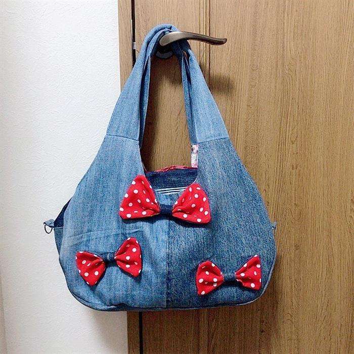 Artesanatos Faceis Bolsa Jeans