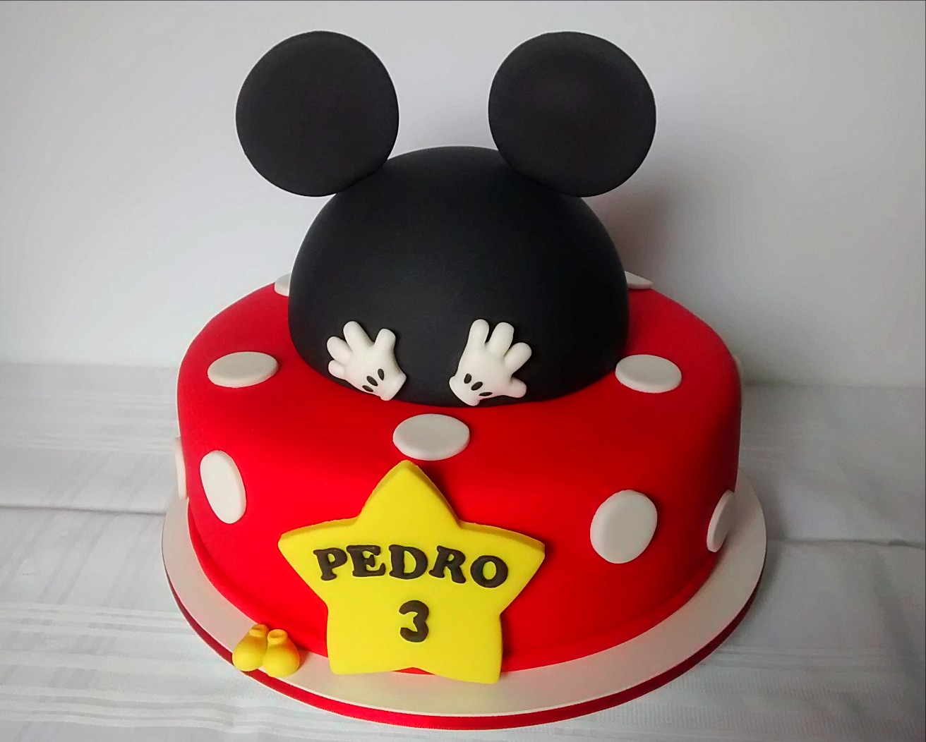 Bolo Decorado Mickey