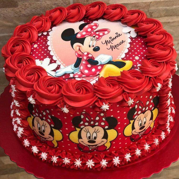 Bolo Decorado Minnie