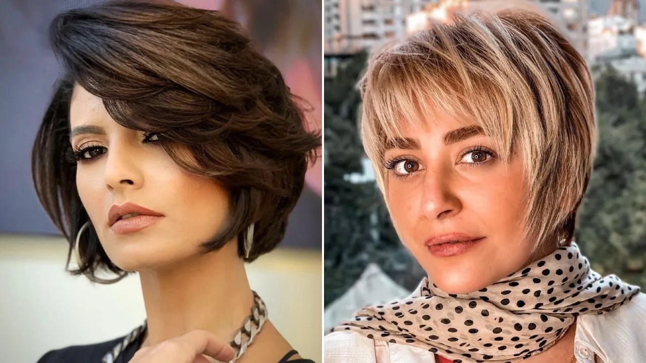 Celebrities with Short Hair with Bangs