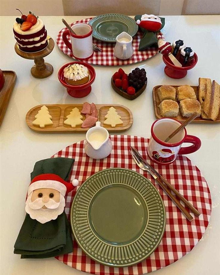 Decoração de Mesa de Natal