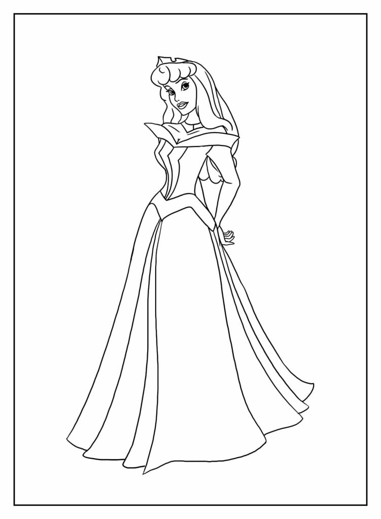 desenho-para-colorir-princesas