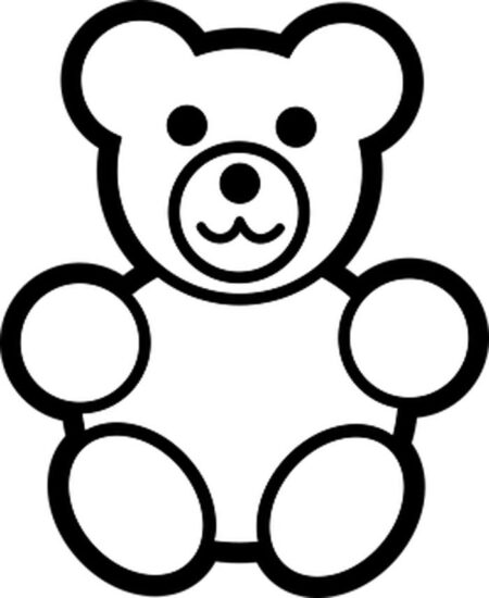 desenho-para-colorir-urso