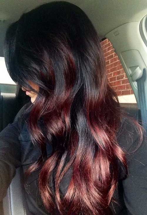 Ombre Hair Vermelho