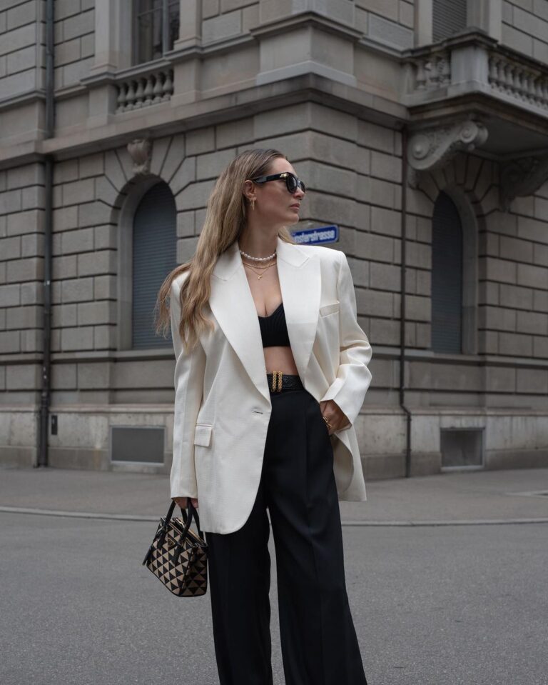 Look Blazer Branco