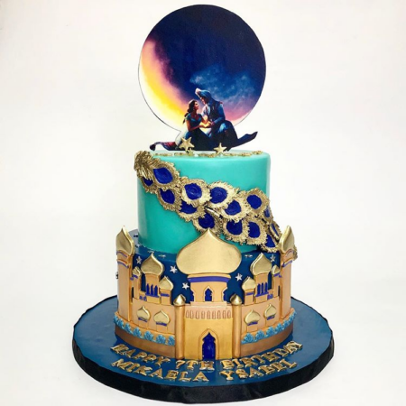 Aladdin Decorated Cake