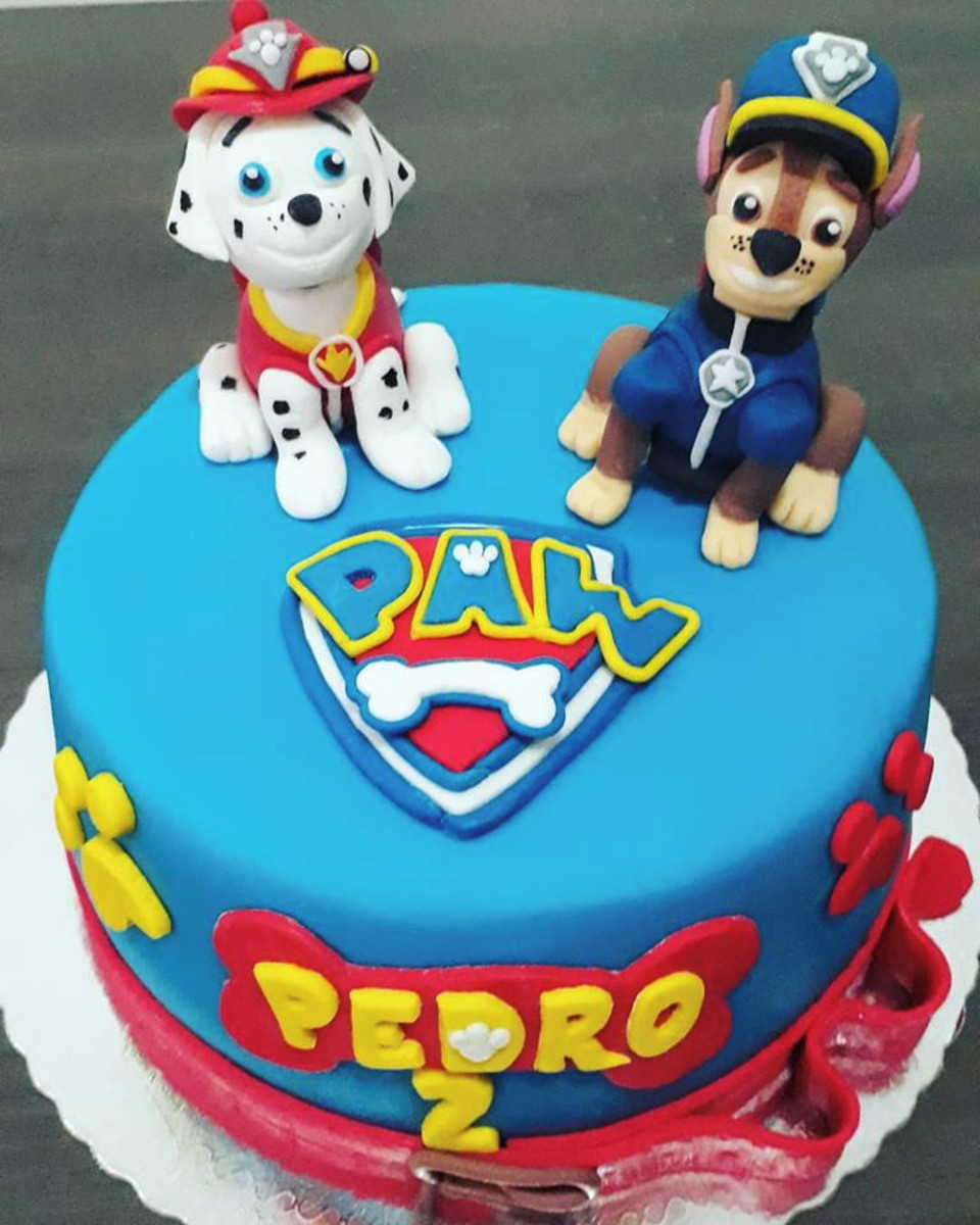 Bolo Decorado Patrulha Canina