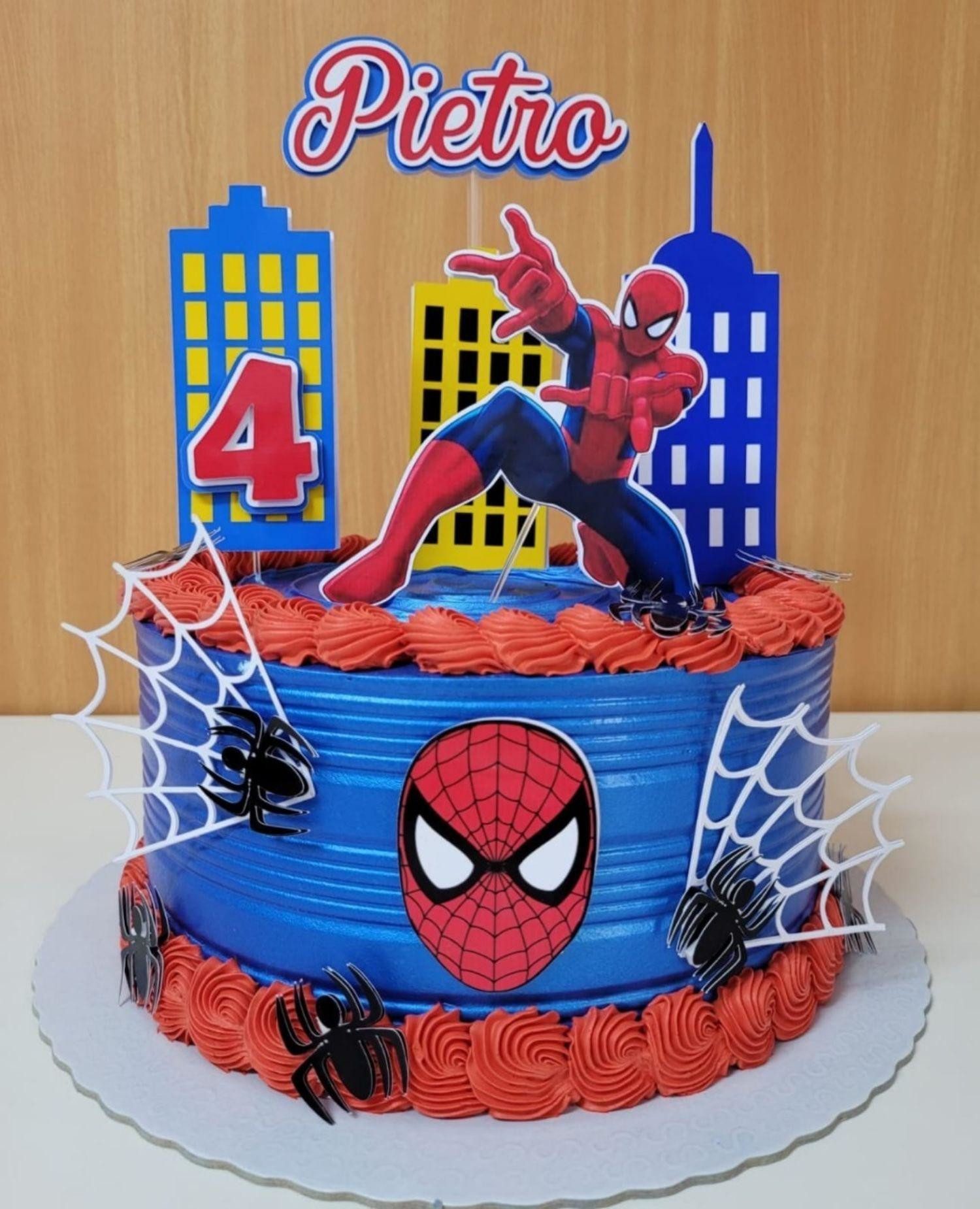 Bolo Do Homem Aranha