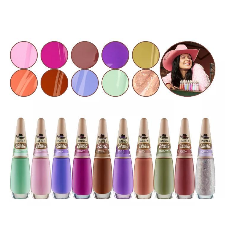 Esmalte Impala Ana Castela LANÇAMENTO Escolha Cor | Shopee Brasil