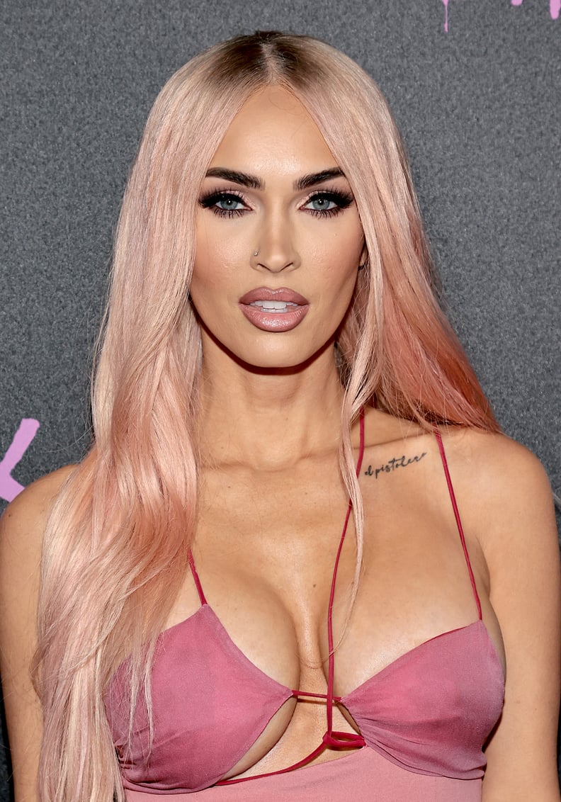 celebrities with pastel pink hair