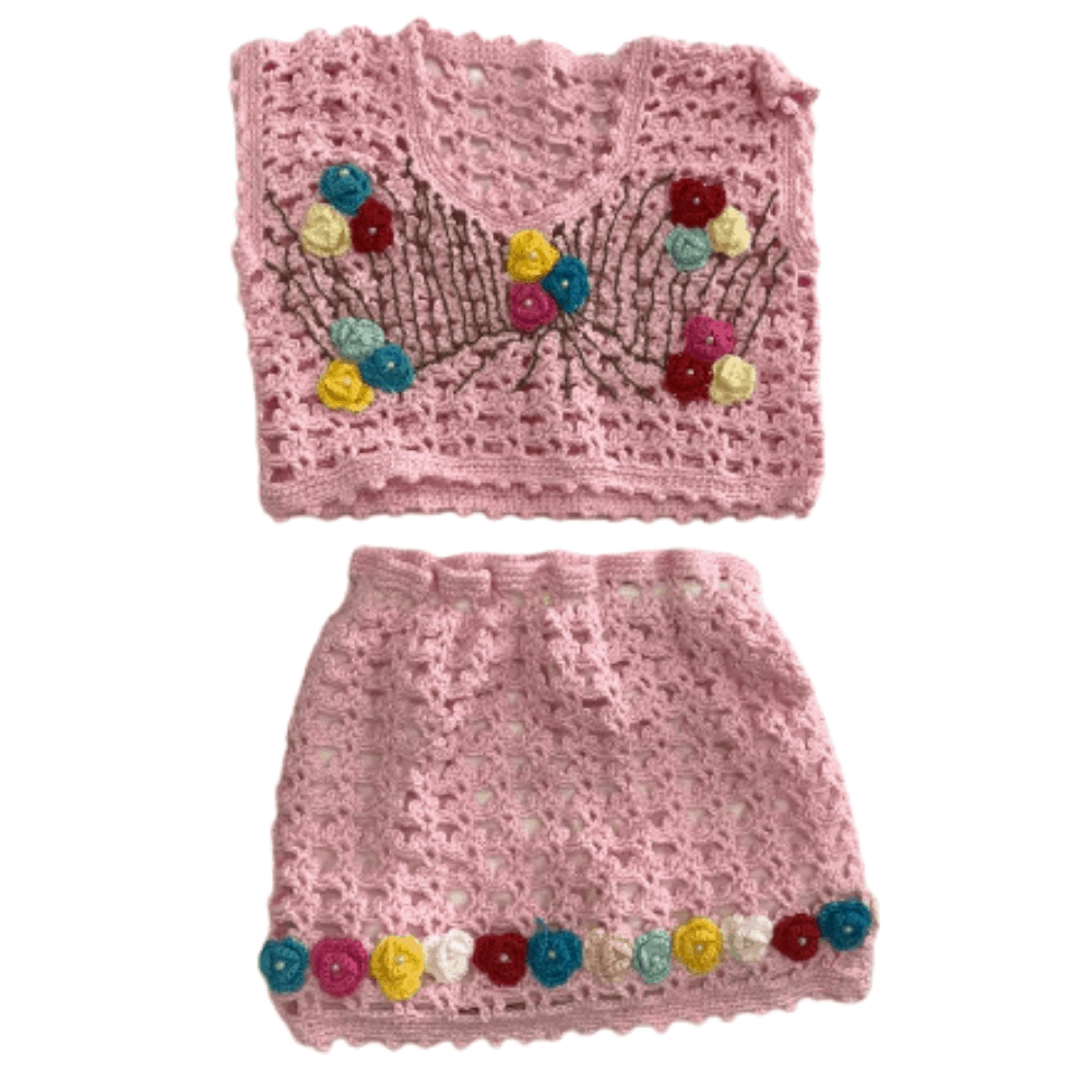 Conjunto Infantil De Croche