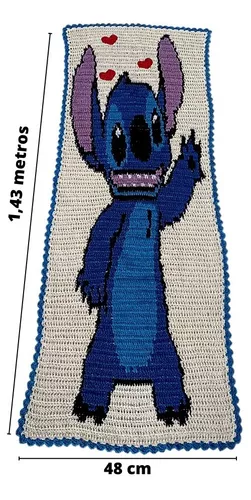 Crochê do Stitch