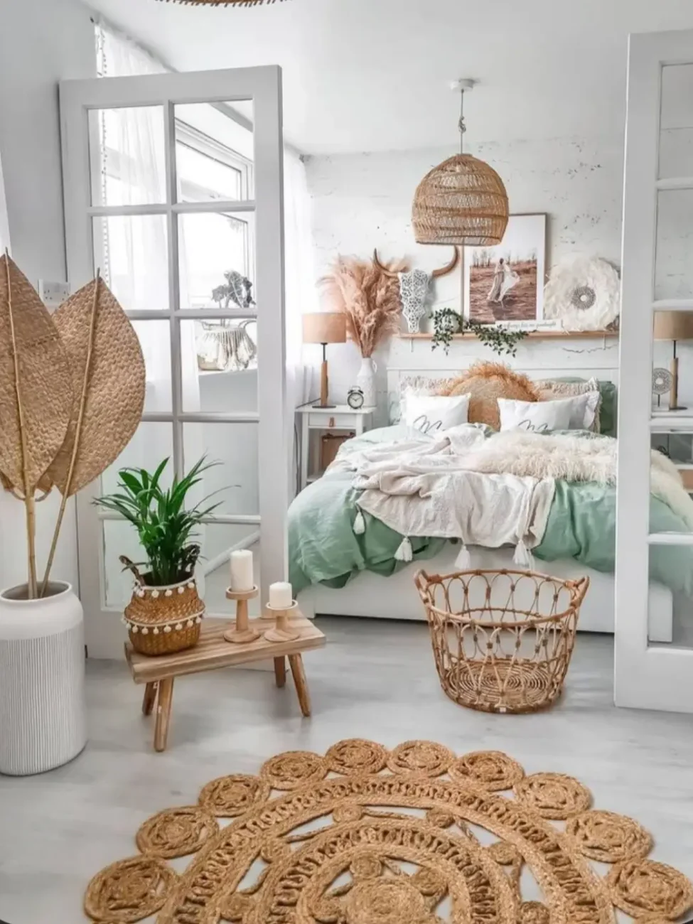 decorated beach room