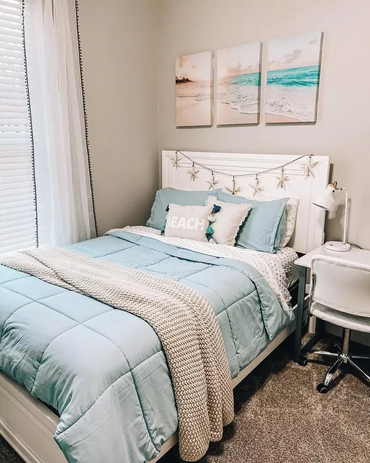 decorated beach room