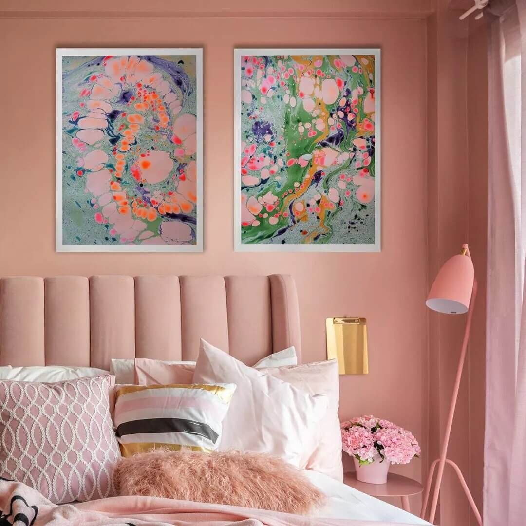 Decoração de quarto rosa Adulto