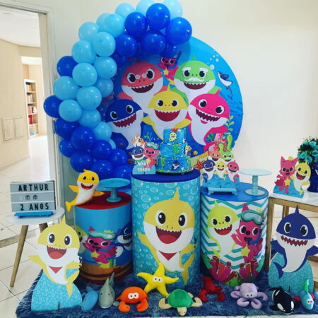 decoracao-festa-baby-shark