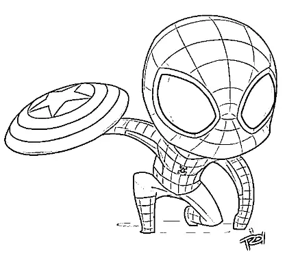 desenho-para-colorir-do-homem-aranha