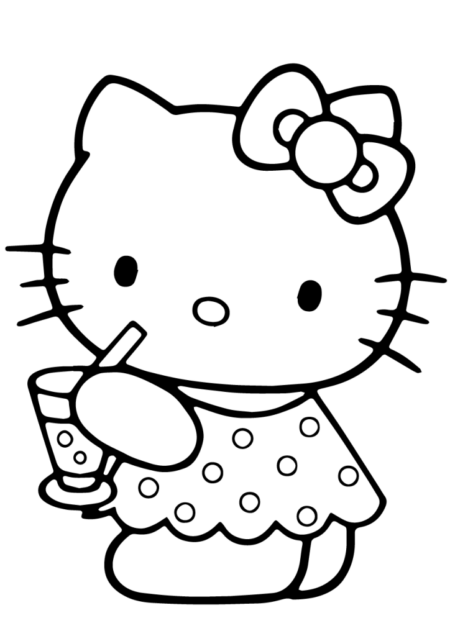 desenho-para-colorir-hello-kitty