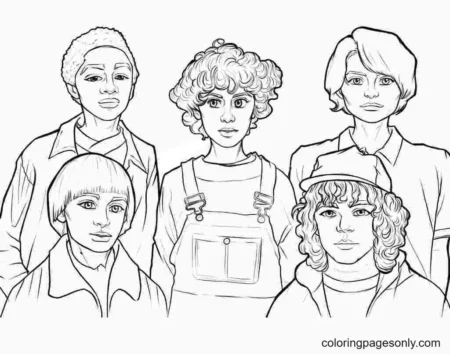 desenho-para-colorir-stranger-things