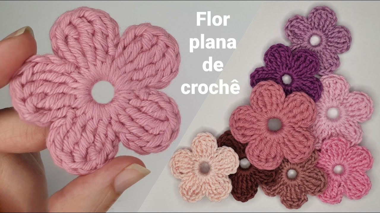 Flores de Crochê