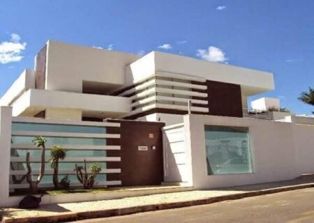 Casa com Muro Moderno