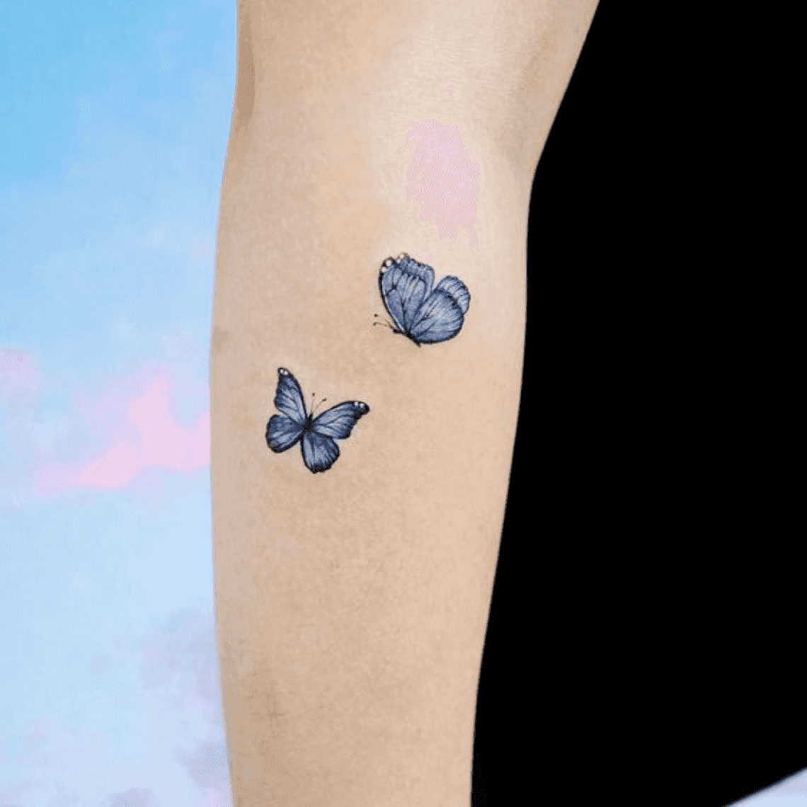 Tatuagem de Borboleta no Braço Pequenas