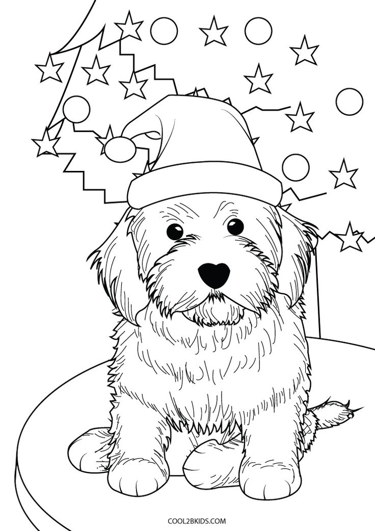 Dog Coloring Page