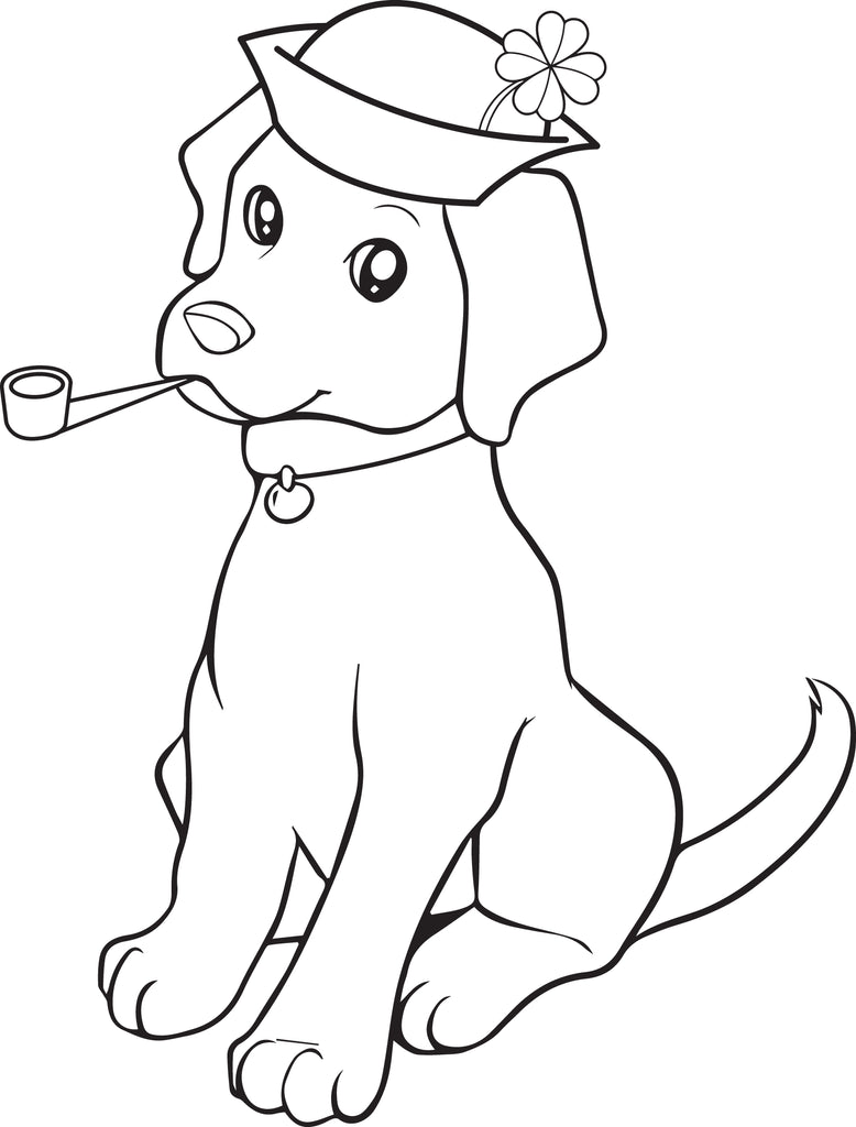 Dog Coloring Page