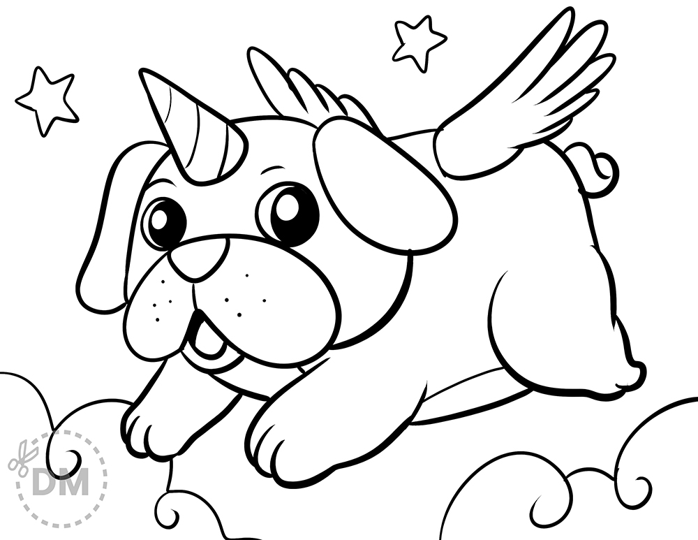 Dog Coloring Page