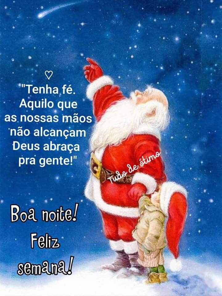 Mensagem de Boa Noite no Natal