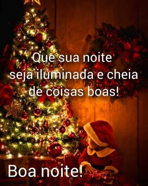 Mensagem de Boa Noite no Natal