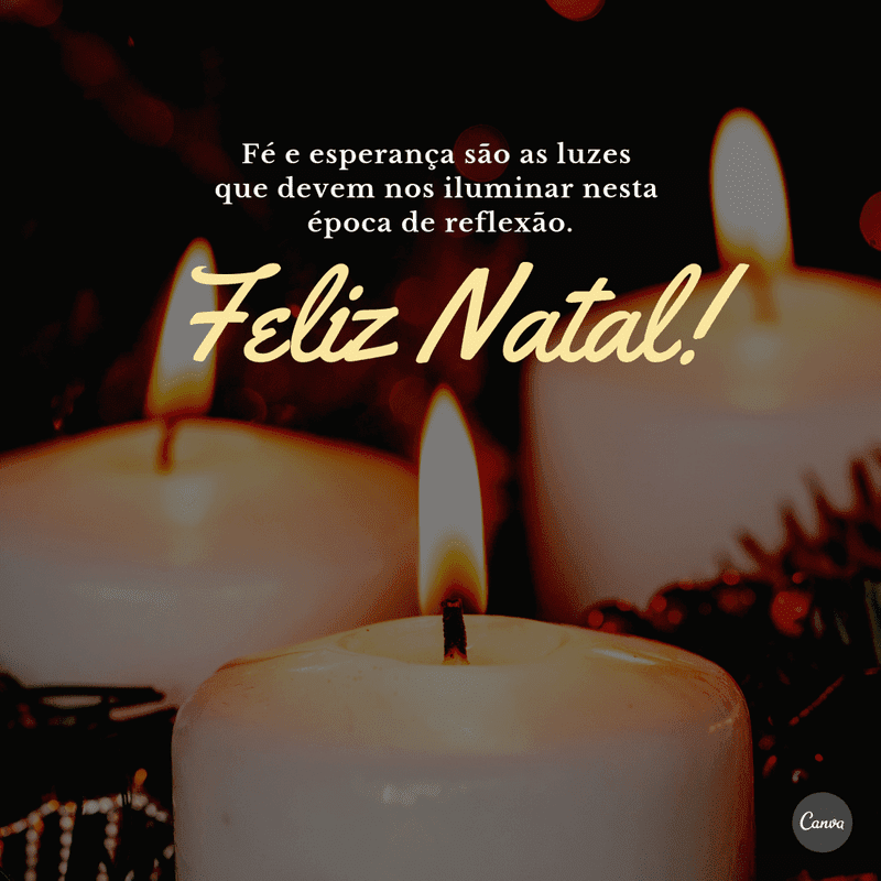 site:canva.com Mensagem de Boa Noite no Natal