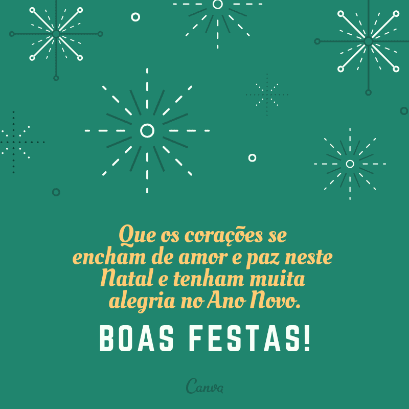 site:canva.com Mensagem de Boa Noite no Natal